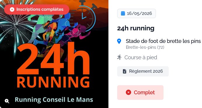 24h course à pied