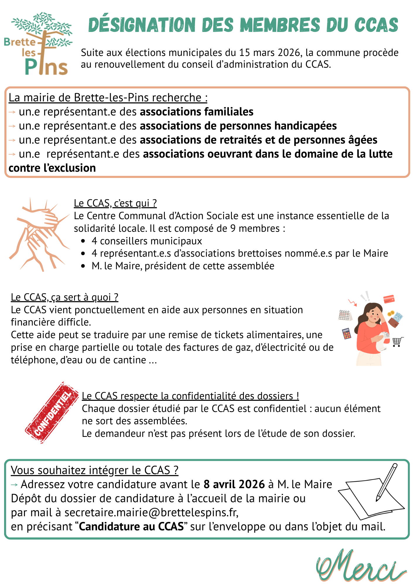 Recrutement CCAS 2026 2