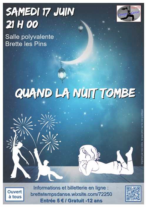 SPECTACLE :QUAND LA NUIT TOMBE 